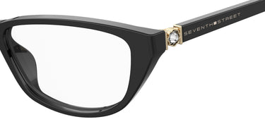 Premium Women 7th Street Model Eyeglasses: 7A 552 - Black- SpecSMART Eye Clinic (Zoom View)